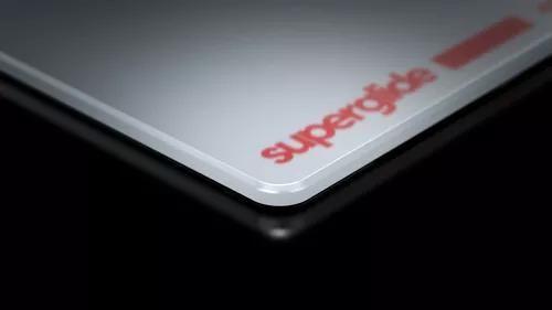 Mouse Pad Gamer Pulsar Superglide XL Alumínio/Vidro Banco - Mouse
